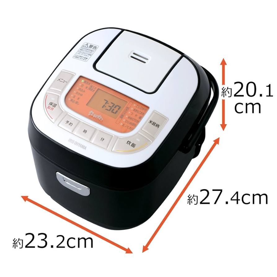 訳あり　17年製　アイリスオーヤ銘柄炊き炊飯器RC-MB30-B 炊飯器 3合 マイコン式 50銘柄炊き RC-MDA30-W ホワイト 298879